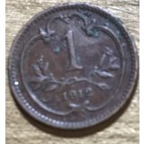 MNDSTR AUT1 Austroungharia 1 heller 1912