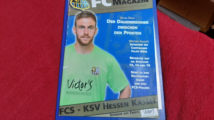 program FC Saarbrucken - KSV hessen Kassel
