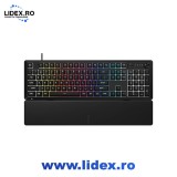 Tastatura gaming Corsair SKIFF 100, rotary dial, media controls, 10 zone dynamic RGB, IP53 spill-resistance