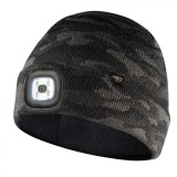 Caciula cu lanterna cu LED, dublu strat, CAMO URBAN 81-632