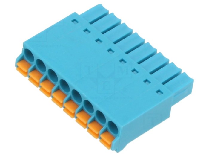 Conector regletă deconectabilă 8 pini 3,5mm