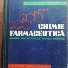 Chimie farmaceutica. Manual pentru scolile tehnice sanitare- V. Zota, D. Oteleanu