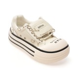 Pantofi sport GRYXX albi, 57116, din piele ecologica