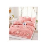 Cumpara ieftin Lenjerie de Pat Bumbac Finet cu 6 Piese Pentru Pat Dublu - SUZ71