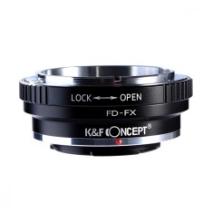 Adaptor montura K&amp;amp;F Concept FD-FX de la Canon FD la Fuji X-Mount KF06.108 foto
