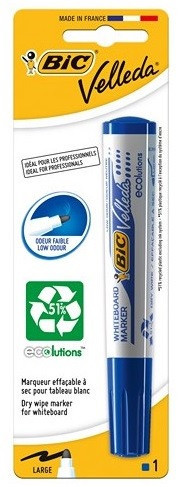 Bic Marker Albastru Bic Velleda Pentru Tabla Alba 824618