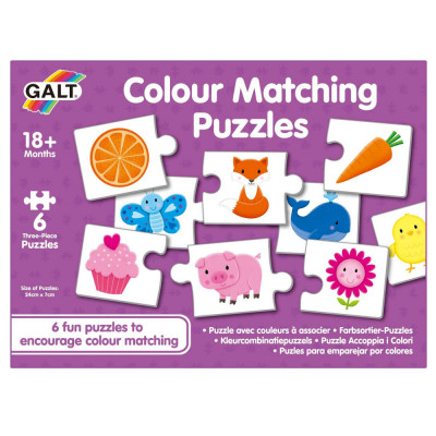 Set de 6 puzzle-uri - Lumea culorilor PlayLearn Toys foto