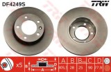 Disc frana NISSAN INTERSTAR platou / sasiu (2003 - 2016) TRW DF4249S