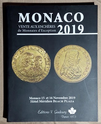 Monaco 2019 Vente aux encheres de Monnaies d&amp;#039;Exception foto