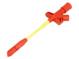 Clips de măsurare cu lamă roşie 4mm