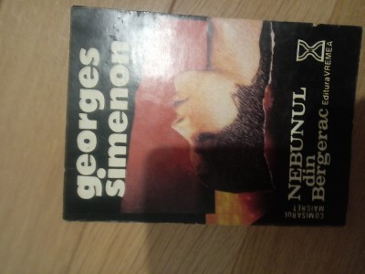 Georges Simenon Nebunul din Bergerac foto