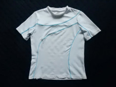 Tricou Asics; 43.5 cm bust, 54 cm lungime, 35 cm intre umeri; impecabil foto