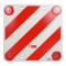 Placa reflectorizanta semnalizare gabarit depasit, din plastic, 50 x 50 cm Carpoint AutoDrive ProParts