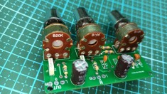 Modul corector de ton audio pasiv foto