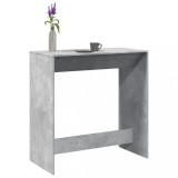 VidaXL Masă de bar, gri beton, 102x50x103,5 cm, lemn prelucrat 854430