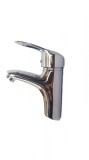 Baterie Lavoar Italmix Stativa, Crom, Dop Automat, Monocomanda, Cartus Ceramic 40mm, Inaltime 14cm, Pipa Fixa, Racorduri Flexibile