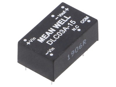 Convertor DC/DC 3W 15V și -15V foto