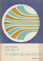 Eminescu si literatura inaintasilor foto