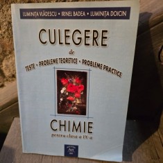 Luminita Vladescu, Irinel Badea, Luminita Doicin - Culegere de teste, probleme teoretice, probleme practice Chimie pentru clasa a IX-a