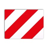Placa Hico transport agabaritic 40x30 cm stanga, profil PVC