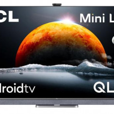 Televizor QLED MiniLED TCL 165 cm (65inch) 65C821, Ultra HD 4K, Smart TV, WiFi, Android TV, CI+