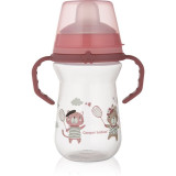 Canpol babies Bonjour Paris ceasca cu m&acirc;nere Pink 6m+ 250 ml