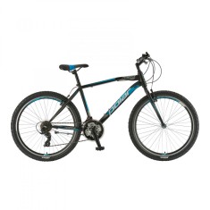 Bicicleta Mtb Polar Wizard 3.0 - 26 inch, M-L, Negru-Albastru foto