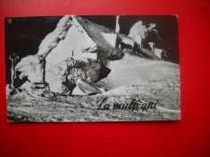 HOPCT 9098 PEISAJ DE IARNA/LA MULTI ANI / -FELICITARE ANIVERSARA-1 FILA -CIRCULATA