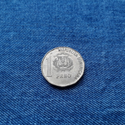 1 Peso 2002 Republica Dominicana foto