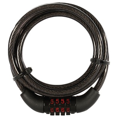 Cablu antifurt cu cod resetabil Oxford Combi6, 1500mm x 6mm foto