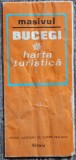 Masivul Bucegi, harta turistica