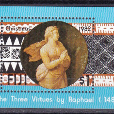 Fiji 1982 Craciun MI bl.4 MNH w60