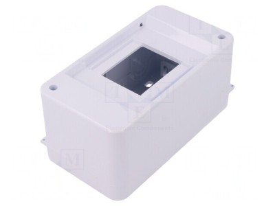 Carcasă Aparatură Modulară IP30 Albă 3 Module ABS foto