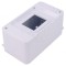 Carcasă Aparatură Modulară IP30 Albă 3 Module ABS