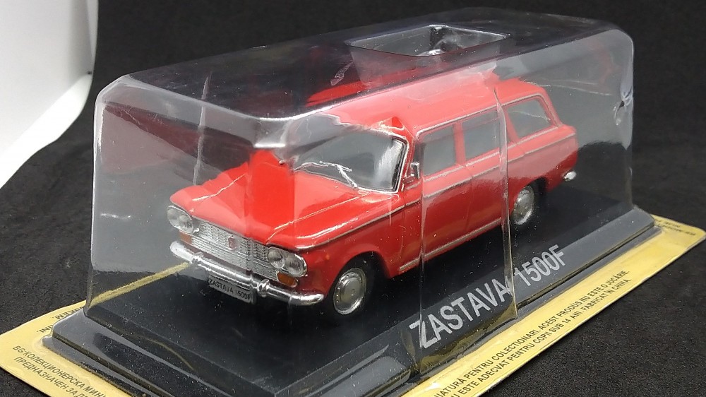 DIE CAST " ZASTAVA 1500F " LEGENDARY CARS SCALA 1/43 - Foto 7