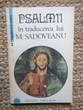 PSALMII IN TRADUCEREA LUI M. SADOVEANU