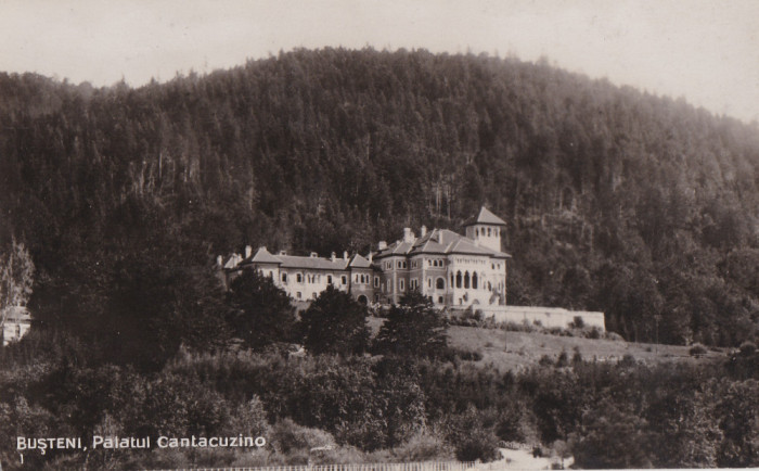 CARTE POSTALA BUSTENI, Palatul Cantacuzino