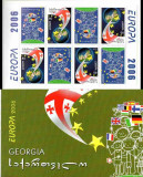 GEORGIA 2006, EUROPA CEPT, serie neuzată, MNH, carnet, Nestampilat