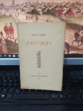 Paul Valery, Rhumbs, exemplarul 1106 din 4000 Librairie Gallimard Paris 1933 053