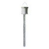 Felinar solar decorativ pentru exterior, eMazing, design turture, lumina calda, 3,5 x 3,5 x 18 cm, 36 g