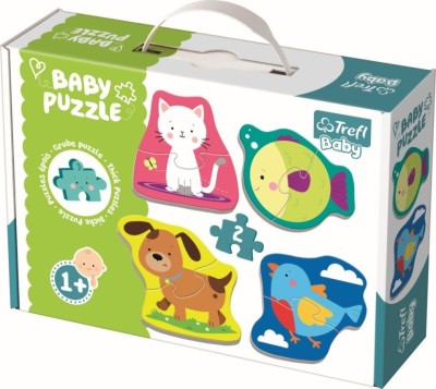 PUZZLE TREFL BABY CLASIC ANIMALE 8 PIESE foto