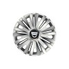 Set 4 capace roti Cu Inel Cromat Royal R14 Compatibil Cu Dacia, Autohelix MSA