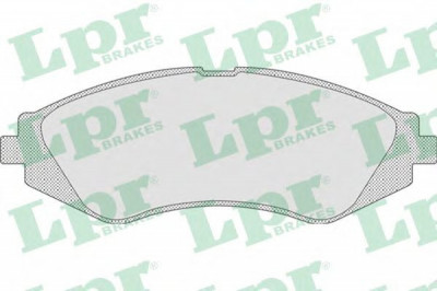 Set placute frana,frana disc DAEWOO LANOS limuzina (KLAT) (1997 - 2016) LPR 05P710 foto