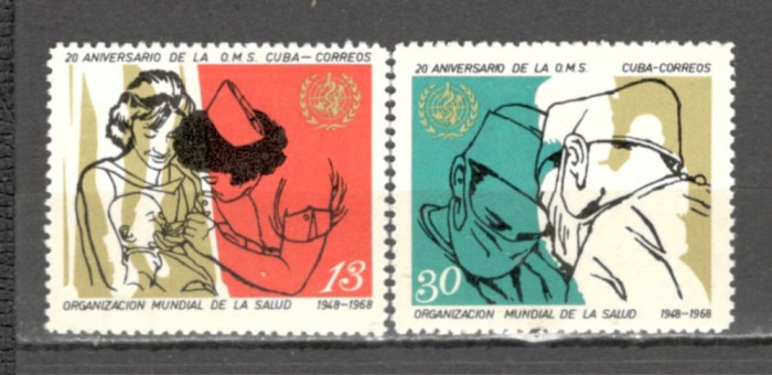 Cuba.1968 20 ani OMS GC.135