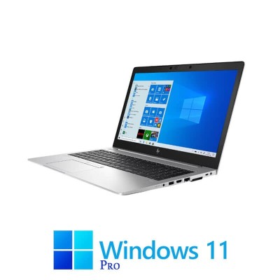 Laptop HP EliteBook 850 G6, Quad Core i7-8565U, 16GB DDR4, SSD, FHD, Win 11 Pro foto