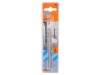 Burghiu Metal 8mm HSS PG PROFESSIONAL DIN 338 Otel Rapid, Utilizare Fonta Aluminiu Otel, Ambalaj Blister