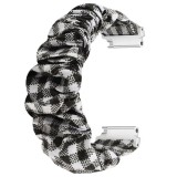 Curea textila elastica, compatibila Samsung Galaxy Watch3 40mm, telescoape Quick Release, Scrunchies 7
