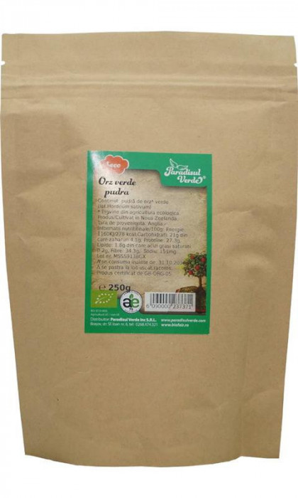 Orz Verde Bio Paradisul Verde 250gr