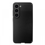 Devia Husa Carbon Fiber Texture Shockproof Samsung Galaxy S23 Plus Negru