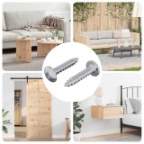 vidaXL Cuie Auto-filetante 2 pcs Zincat 4 x 20 mm Oțel 864502